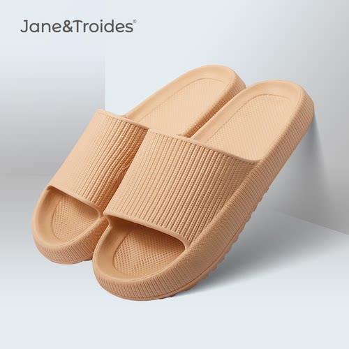 JaneTroides Women Platform Slippers Summer Beach Eva Soft So