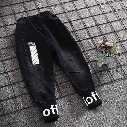Winter Boys Jeans Thicken Boys Jeans Warm Kids Trousers Demi