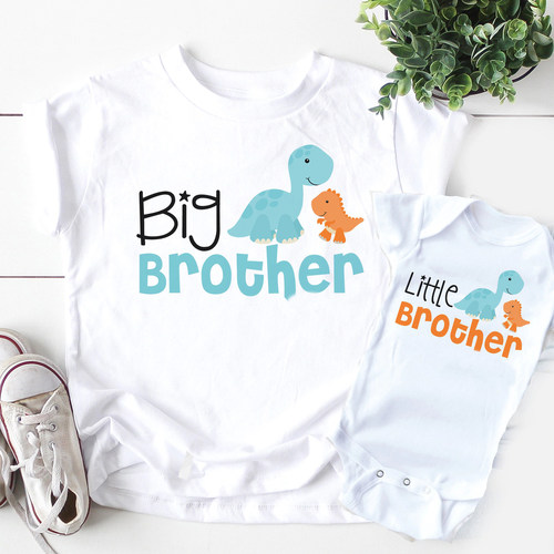 1PC Big Brother Little brother siblings matching Shirts  Per