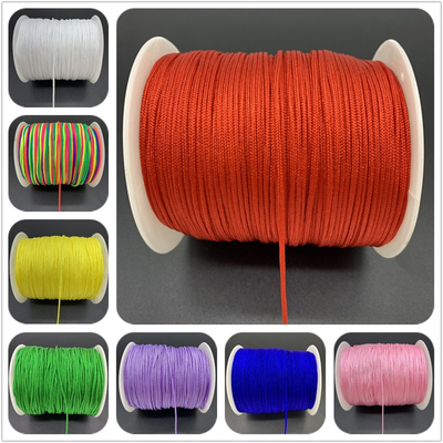 0.5/0.8/1.0/1.5mm Nylon Cord Thread Chinese Knot Macrame Cor