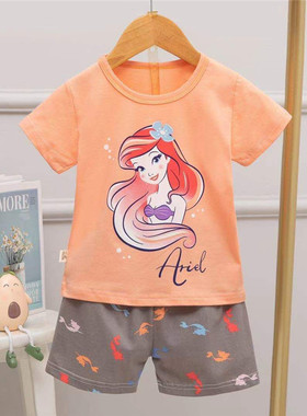 Summer Pyjamas Set For Girls Newest Sleeping clothes Kids Un