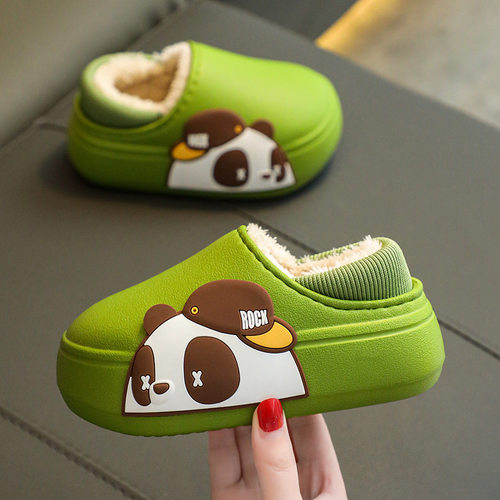 Children's Cotton Slippers 2021 Autumn and Winter Cute Carto