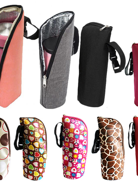 Baby Bottle Warmer Insulation Bag Travel Cup Drink Warm Milk