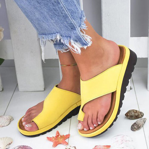Women PU Leather Shoes Comfy Platform Flat Sole Ladies Casua