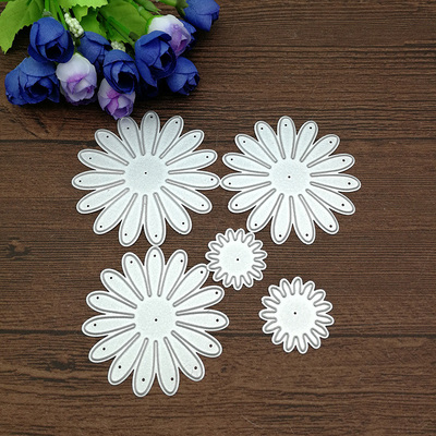 5pcs/Set Craft Dies Flower Decor Metal Cutting Dies Scrapboo