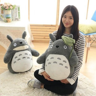 Totoro Plush Toy Cute Plush Cat Japanese Anime Figure Doll P