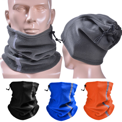 Polar Fleece Neck Tube Ear Warmer Fishing Skating Running Sp