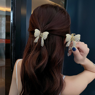 Korea Fashion Metal Hair Claw Gold Butterfly Hair Clips for