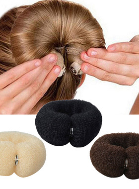Fashion Hair Bun Maker Donut Magic Foam Sponge Easy Big Ring