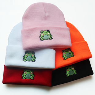 2022 Frog Hat Beanies Bonnet Hats for Women Men Beanie Chape