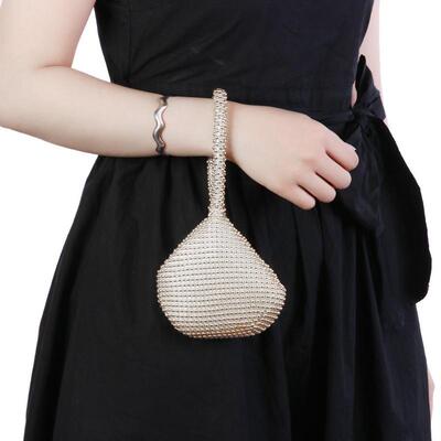 Metal Clutch Bags for Women Ladies Small Fashion Day Clutche