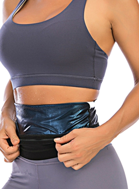 Sauna Waist Trimmer Belly Wrap Workout Sport Sweat Band Abdo