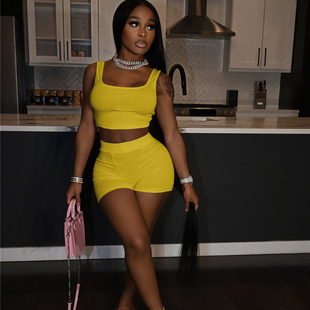 Sexy Casual Sporty Matching Set Women Workout Active Fitness