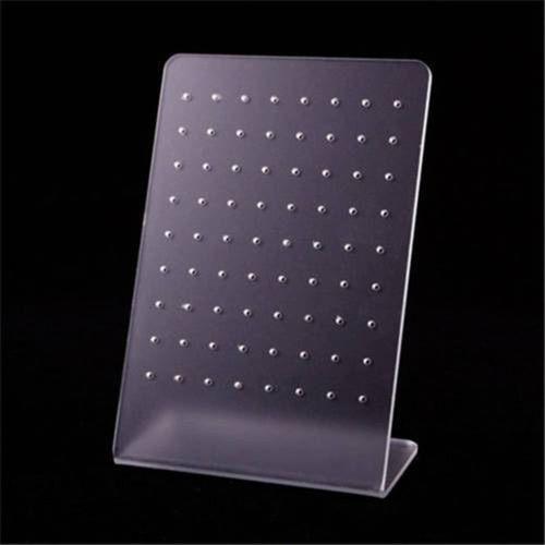 72 Holes Earring Jewelry Display Holder Rack Stand Showcase