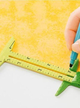 5-IN-1 SLIDING GAUGE WITH NANCY Measuring Sewing Tool Patchw