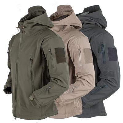 Military Waterproof Jacket Men's jacket Outdoor Soft Shell F