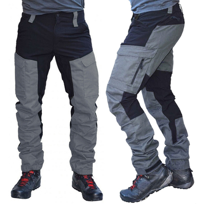 Men Tactical Cargo Pants  Outdoor Hiking kking Casual Sweatp