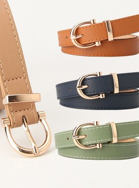 Leather Female Belt Strap Black Brown Green Women Belts Ladi