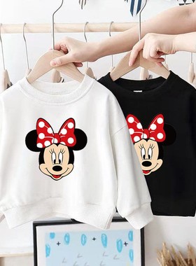 Cartoon  Mickey Mouse Kids Boys Girls Hooded Sweater 2021 Ne