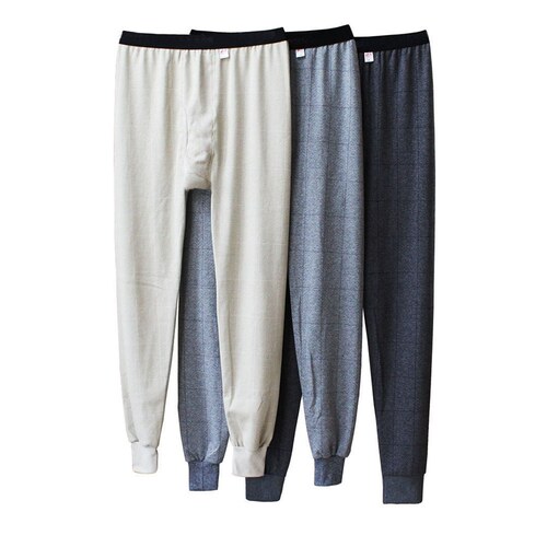 Cotton Underwear Men Thermal Long Johns Winter Warm Sleep Ti
