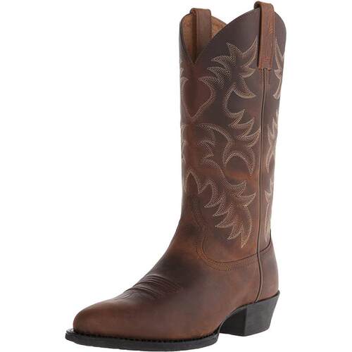 New Winter Men's HIgh Boots High Quality Leather Embroidery
