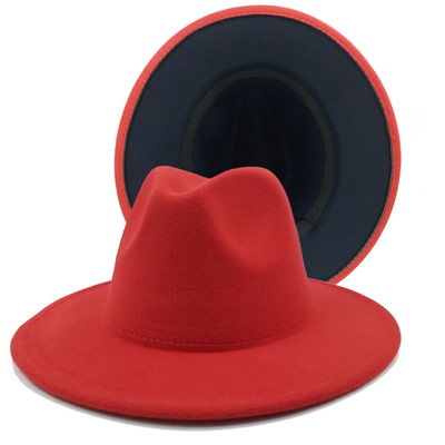Two toned Hat fedoras top hat unisex hat fedora cap fedoras