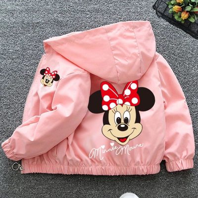 Autumn New Children's Clothing Cartoon Minnie Jacket Boys Gi