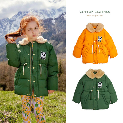Winter Girls' Jacket 2021 Winter New Children's Jacket Thick