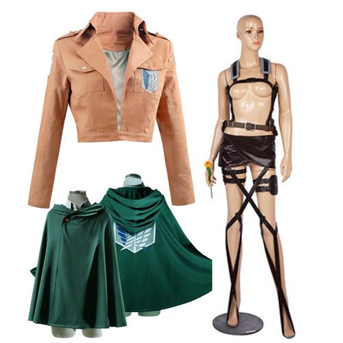 Japanese Hoodie Attack on Titan Cloak Shingeki no Kyojin Sco