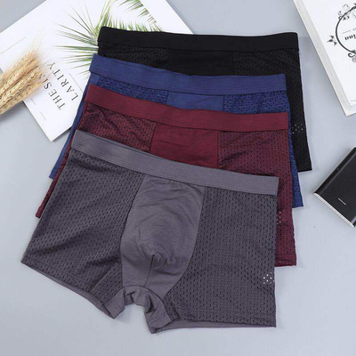 Boxer Mens Underwear Men Cotton Underpants Shorts High Quali