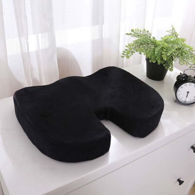 Orthopedic Booster Seat Cushion Memory Foam Chair Massage Pa
