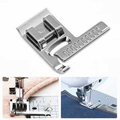 1Pc Snap On Sewing Machine Straight Stitch Guide Presser Foo