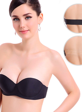 Women Magic Push Up Bra Strapless Women's Bras Underwired 1/