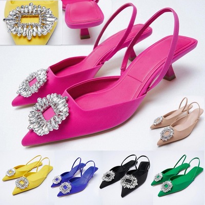 Summer 2021 Setwear Fashion New Women's Shoes Rose Pink Wedd