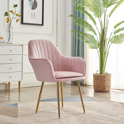 Nordic velvet Armchair living room furniture Balcony Relaxin