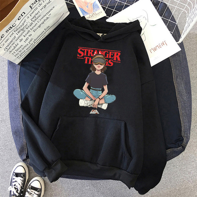 Stranger Things Season 3 Hoodie Eleven Oversized Graphic Swe