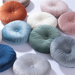 40x40cm Round Pouf Tatami Cushion Pillow Floor Cushions Soft