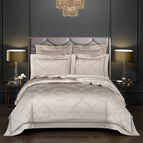 Premium Egyptian Cotton Jacquard Duvet Cover set Luxury Extr