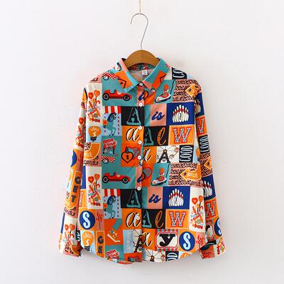 2022 Spring summer harajuku setwear Women Blouses Long Sleev