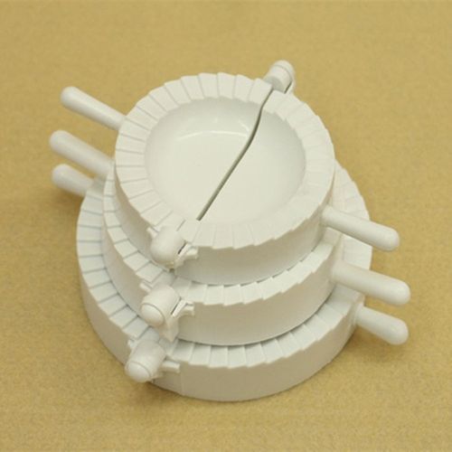 3pcs Dumpling Mold Pierogi Turnover Ravioli Empanada Dough P - 封面