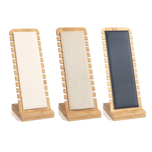 Bamboo Jewelry Display Stand Necklace Display Stand Wooden M