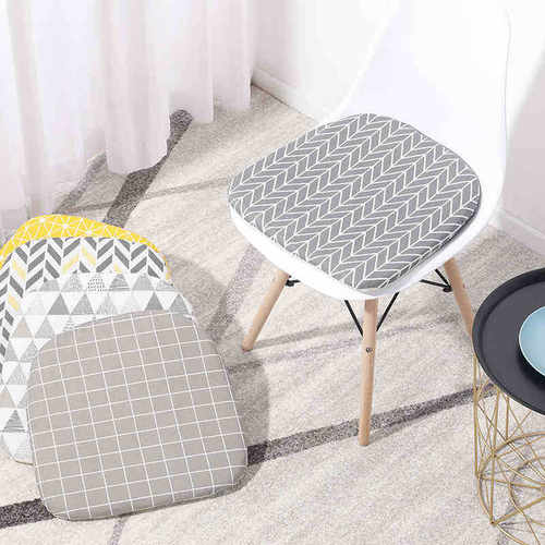 Nordic Printing Chair Decorative Cushion Soft Simplicity Mul