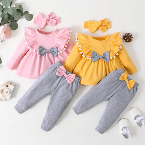 Newborn Baby Girl Clothes Set Toddler Girl Outfits Fashion B