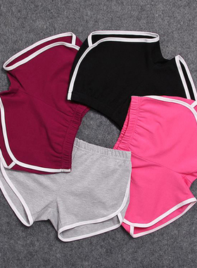 CALOFE Women Short Pant Casual Lady All- Loose Solid Soft Co