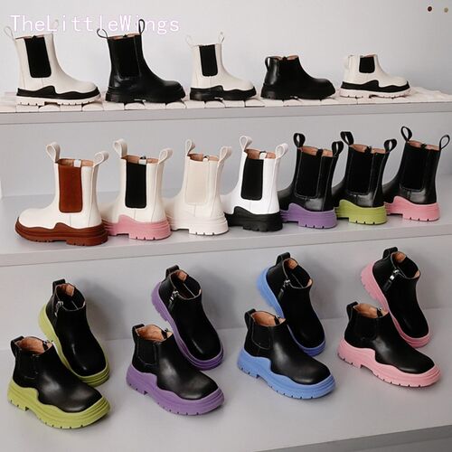 Spring And Autumn New British Style Children's Martin Boots