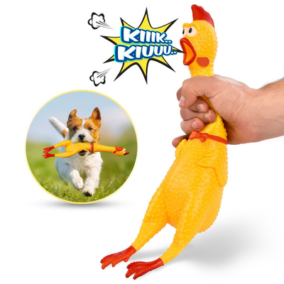 Pets Dog Toys Screaming Chicken Squeeze Sound Toy for Dogs S