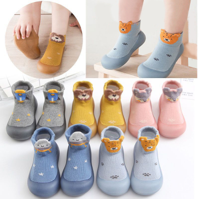 Unisex Baby Shoes Anti-slip Cartoon Animal Fox prewalker Inf