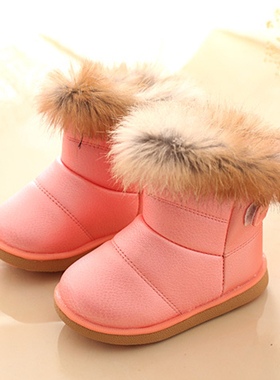 COZULMA Children Warm Boots Boys Girls Winter Snow Boots wit