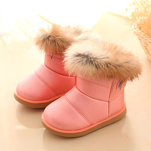 COZULMA Children Warm Boots Boys Girls Winter Snow Boots wit