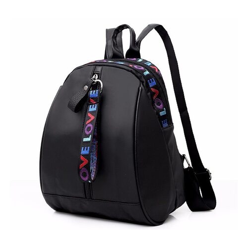 Mini Black Backpack for Women Fashion Female Small Backpack